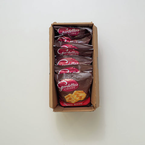 Gardettos Original Crisps, 3 Ounce -- 7 per case.