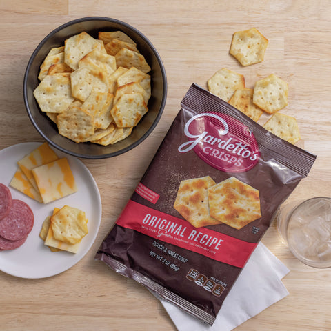Gardettos Original Crisps, 3 Ounce -- 7 per case.