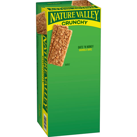 Nature Valley Crunchy Oat and Honey Granola Bar - 28 per pack -- 6 packs per case.