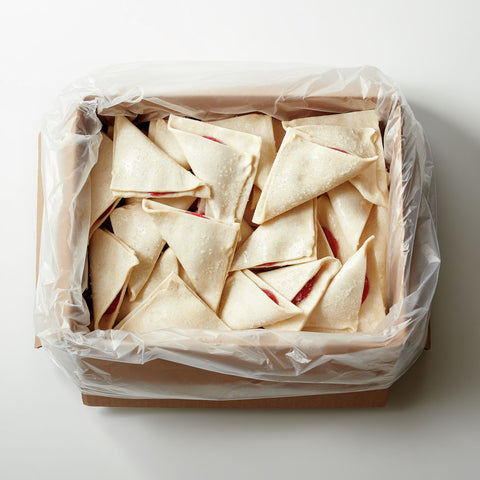 General Mills Pillsbury Turnovers Cherry Sugared Puff Pastry Dough, 3.7 Ounce -- 60 per case.