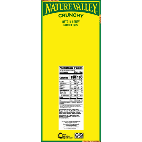 Nature Valley® GRANOLA BAR OATS & HONEY