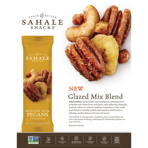 Snack Pecans Banana Rum