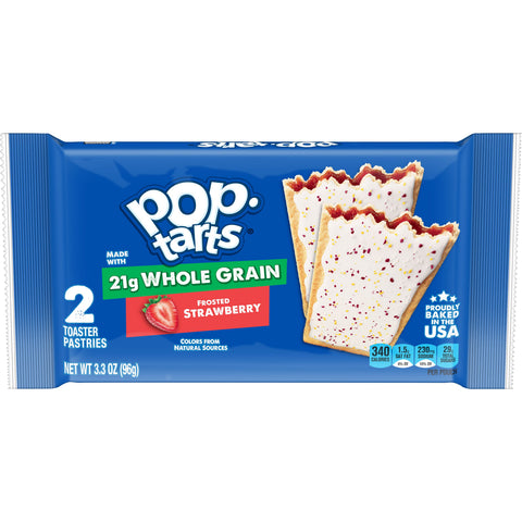 Pastry Pop-tarts® Made W/ Whole Grain Frosted Strawberry