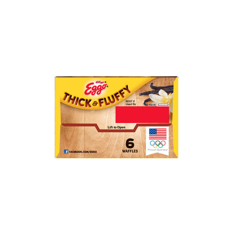 Eggo Thick and Fluffy Original Waffle, 11.6 Ounce -- 8 per case.