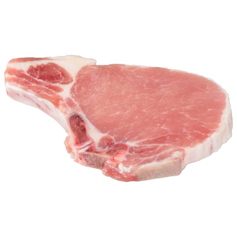 Extra Tender Gold Medal Bone In Center Cut Pork Chop, 5 Ounce.
