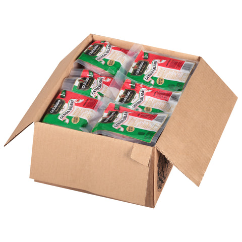 Carando Alpina Sliced Genoa Salami, 16 Ounce -- 12 per case.