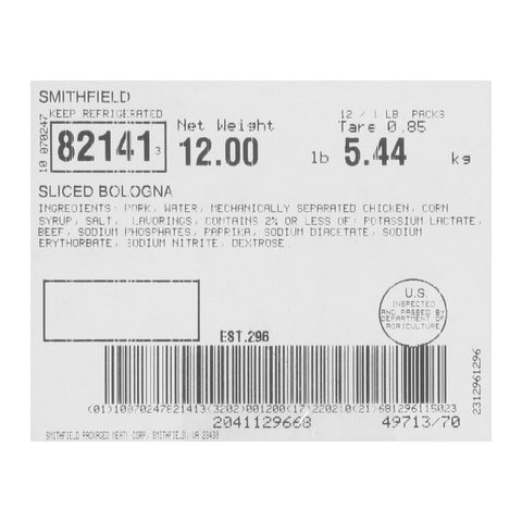 Farmland Rib Company Smoked Pork Ribbit, 5 Pound -- 2 per case.
