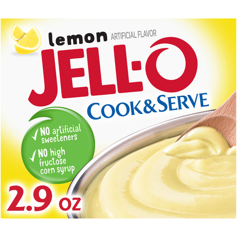Jell-O PUDDING & PIE MIX LEMON COOK & SERVE