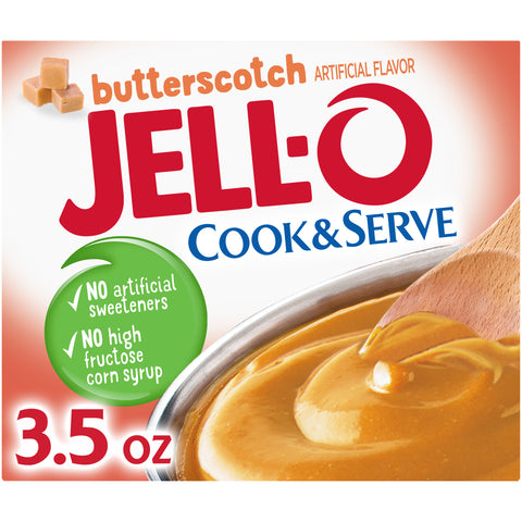 Jello Pudding & Pie Filling Butterscotch Pudding, 3.5 Ounce -- 24 Case