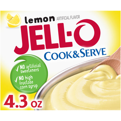 Jell-O PUDDING & PIE MIX LEMON