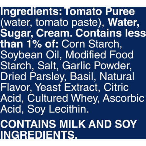 Progresso Heart Healthy Creamy Tomato with Basil, 19 Ounce -- 12 per case.