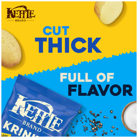 Kettle Foods KETTLE CHIPS KRINKLE SALT/PEPPER