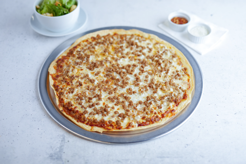 Beef Sausage & Chicken Topping Fully Cooked 102545-0465