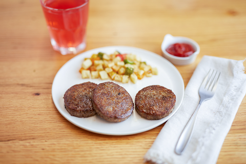 Rudys Farms Raw Whole Hog Country Style Sausage Patties, 2 Ounce -- 96 per case