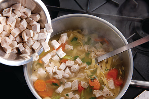 Chicken Breast Meat Diced All Natural 100% Low Sodium Fc 1/2