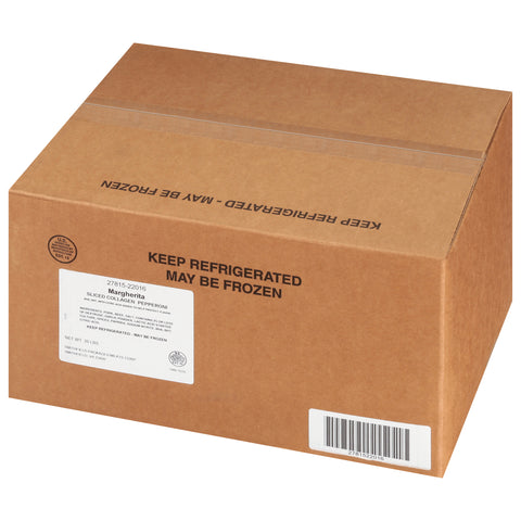Armour Eckrich Colgn 16-18 Sliced Margherita Pepperoni, 12.5 Pound -- 2 per case.