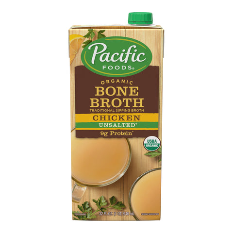 Pacific Foods BROTH CHICK BONE ORGANIC GLUTEN FREE