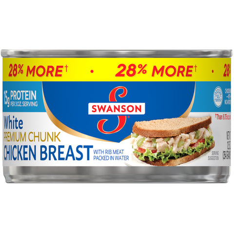 Campbell's® CHICKEN BREAST CHUNK PREMIUM WHITE MEAT CAN