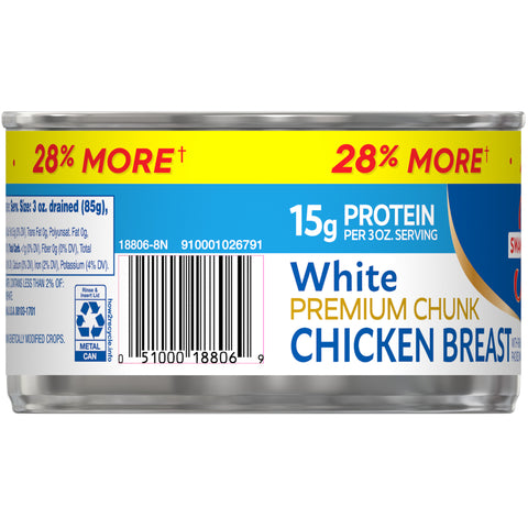 Campbell's® CHICKEN BREAST CHUNK PREMIUM WHITE MEAT CAN