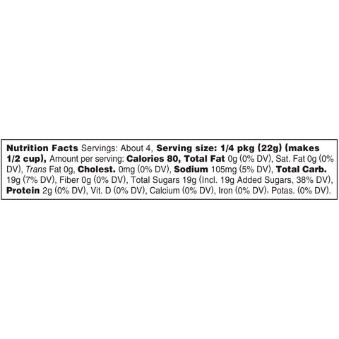 Gelatin Mix Cherry