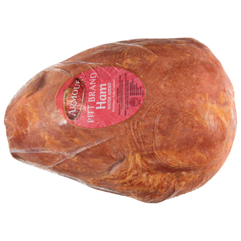 Armour Deli Pitt Brand Smoked Ham - Water Added, 11.5 Pound -- 2 per case.