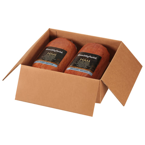 Farmland Gold Medal Water Added Low Sodium Smoked Boneless Ham, 10/12 Piece -- 2 per case.