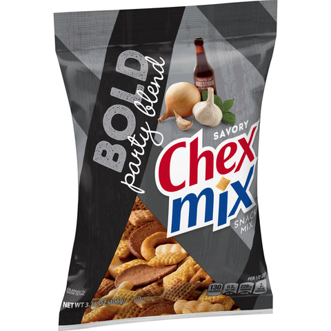 Chex Mix Bold Party Blend Snack Mix, 3.75 Ounce -- 8 per case.