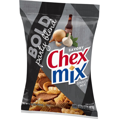 Chex Mix Bold Party Blend Snack Mix, 3.75 Ounce -- 8 per case.