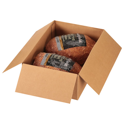 John Morrell Superior Gold Hardwood Smoked Boneless Bavarian Ham, 164 Ounce -- 2 per case