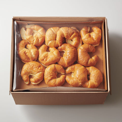 General Mills Pillsbury Baked Curved Sliced Croissant, 3 Ounce -- 48 per case.