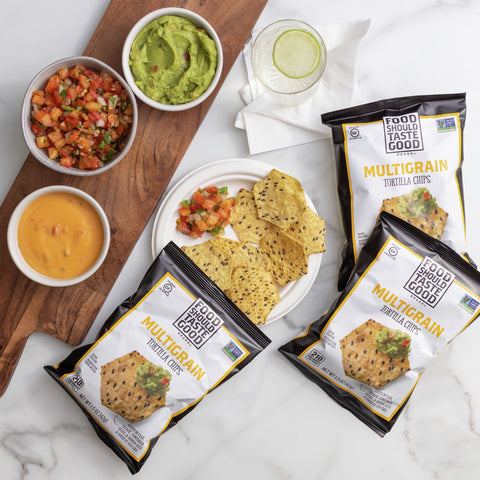 Food Should Taste Good Multigrain Tortilla Chips, 1.5 Ounce -- 24 per case.