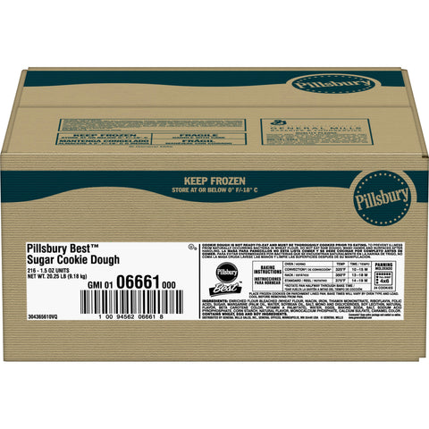 Pillsbury® Best DOUGH COOKIE SUGAR PLACE & BAKE™ 1.5 OZ