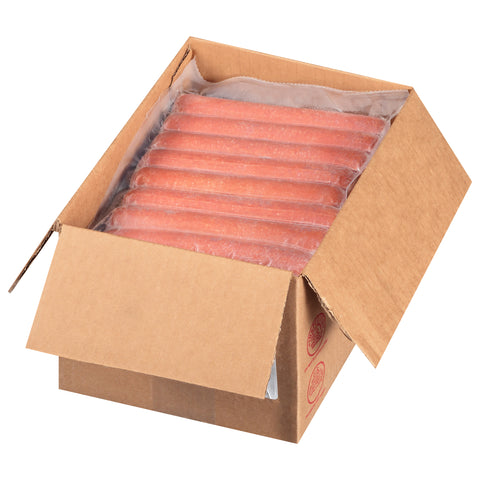 John Morrell 5:1 7 Inch Jumbo Gourmet Roller Grill Ready All Beef Frank, 5 Pound -- 2 per case