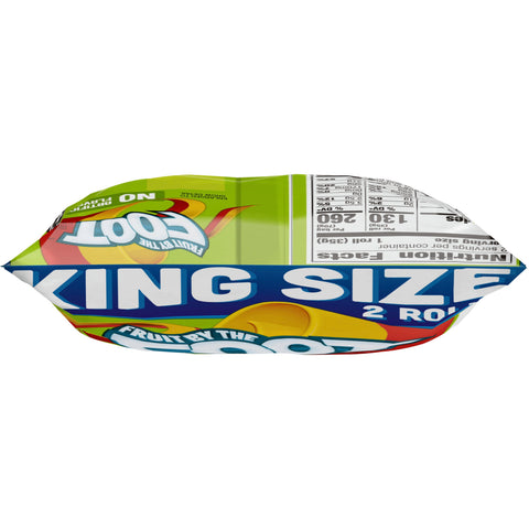 Fruit By The Foot King Size Orange and Cherry Fruit Snacks, 20 Ounce box -- 6 boxes per case
