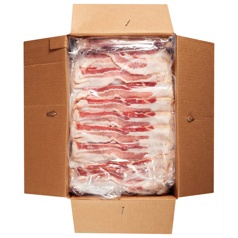 John Morell Shingled Double Smoked Bacon, 10/12 Count, 15 Pound