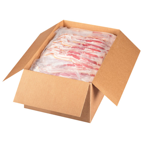 John Morrell Casino Gold Single Shingle Hardwood Smoked Bacon, 30 Pound