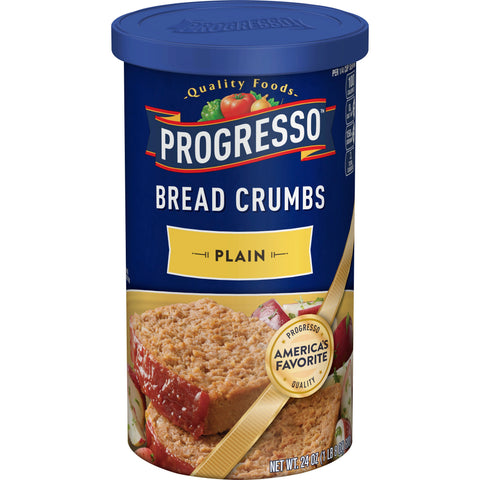 Progresso Plain Bread Crumbs -- 12 Case 24 Ounce