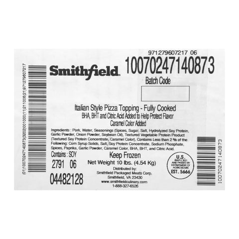 Farmland Italian Crumble Sausage, 5 Pound -- 2 per case.