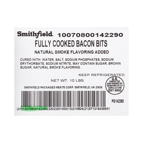 Smithfield Bacon Bits, 5 Pound -- 2 per case