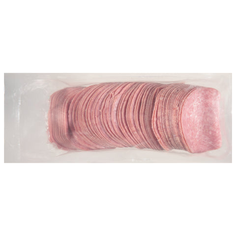 Carando Gas Flushed Sliced Genoa Salami, 2 Pound -- 6 per case.