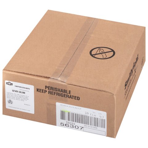 Carando Gas Flushed Sliced Genoa Salami, 2 Pound -- 6 per case.