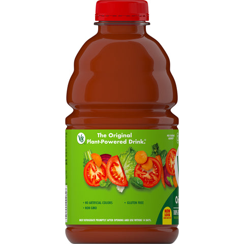 V8® JUICE VEGETABLE 100% PLASTIC BOTTLE