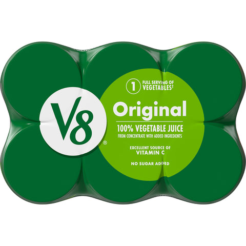 V8 Original 100 Percent Vegetable Juice, 5.5 Ounce -- 48 per case