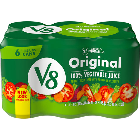 V8 Original Vegetable Juice, 69 Fluid Ounce -- 4 per case.