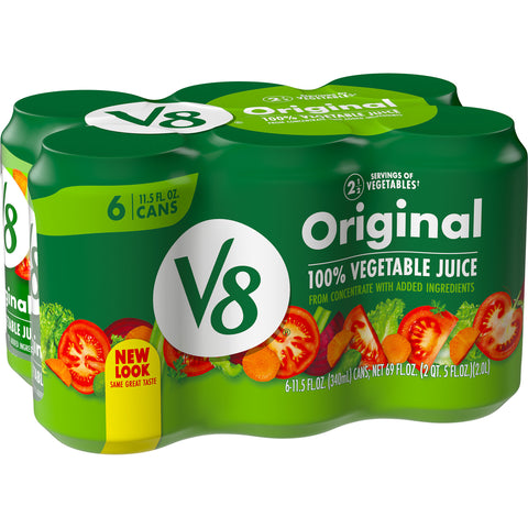 V8 Original Vegetable Juice, 69 Fluid Ounce -- 4 per case.
