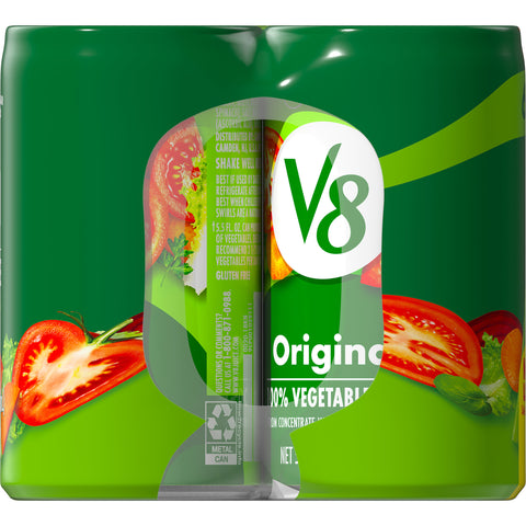 V8 Original 100 Percent Vegetable Juice, 5.5 Ounce -- 48 per case