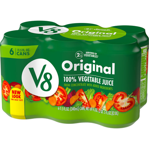 V8 Original Vegetable Juice, 69 Fluid Ounce -- 4 per case.