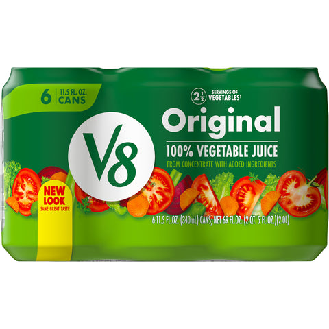 V8 Original Vegetable Juice, 69 Fluid Ounce -- 4 per case.