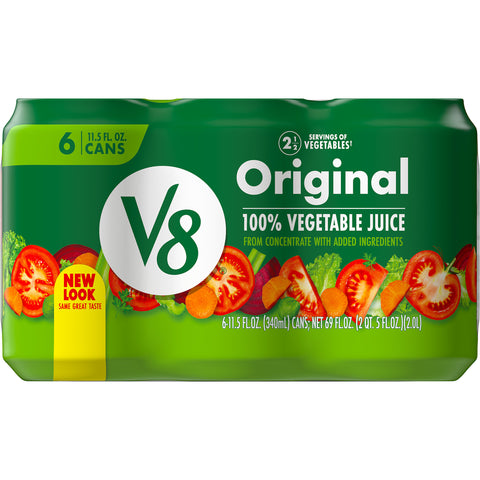 V8 Original Vegetable Juice, 69 Fluid Ounce -- 4 per case.