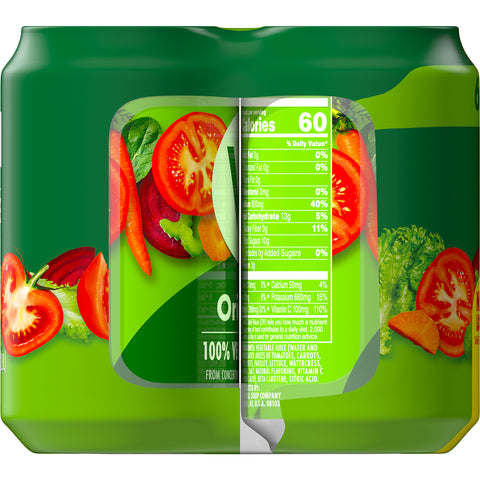 V8 Original Vegetable Juice, 69 Fluid Ounce -- 4 per case.